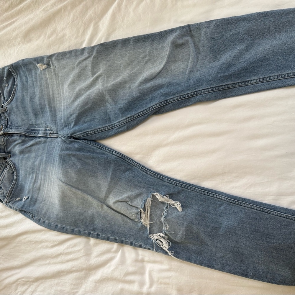 Etica Blue Distressed Jeans